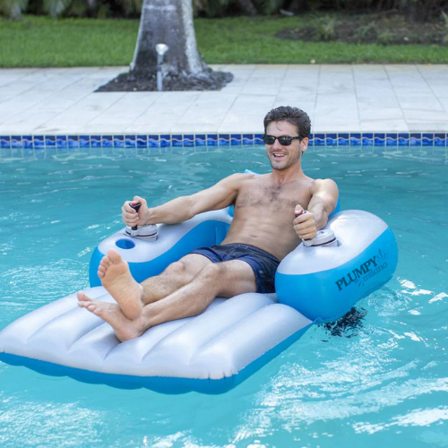 Dona inflable con motor